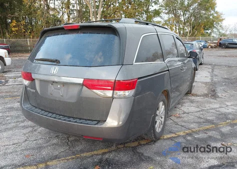 2015 Honda Odyssey Ex z USA, uszkodzony, nr VIN 5FNRL5H48FB073310